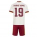 Španělsko Lamine Yamal #19 Dětské Oblečení Venkovní Dres MS 2026 Krátkým Rukávem (+ trenýrky)